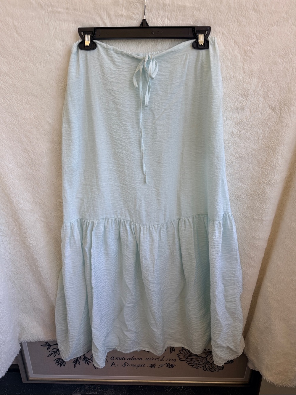 YFB cds Light Blue Tiered Maxi Skirt